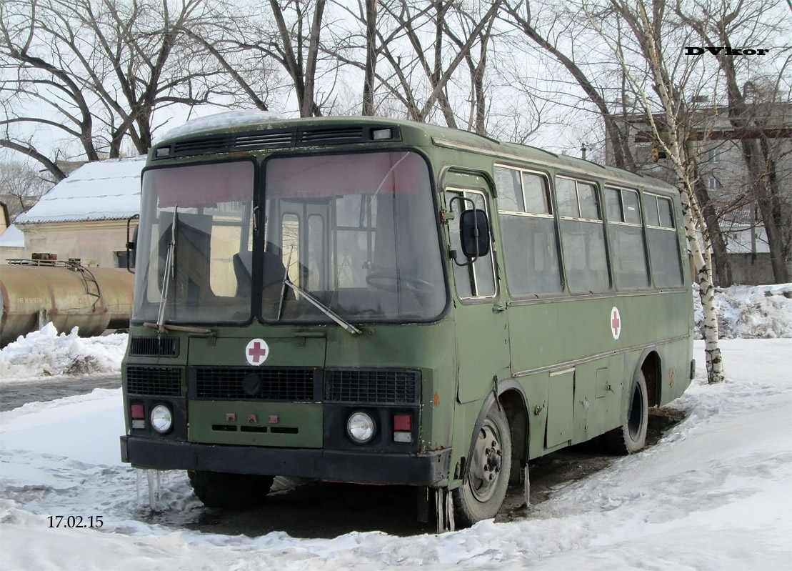 Приморский край, ПАЗ-3205 (00) № Б/Н 1