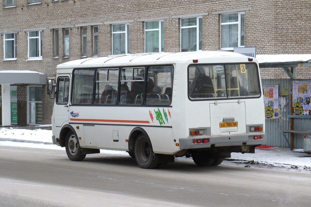 Свердловская область, ПАЗ-32054 № КА 784 66