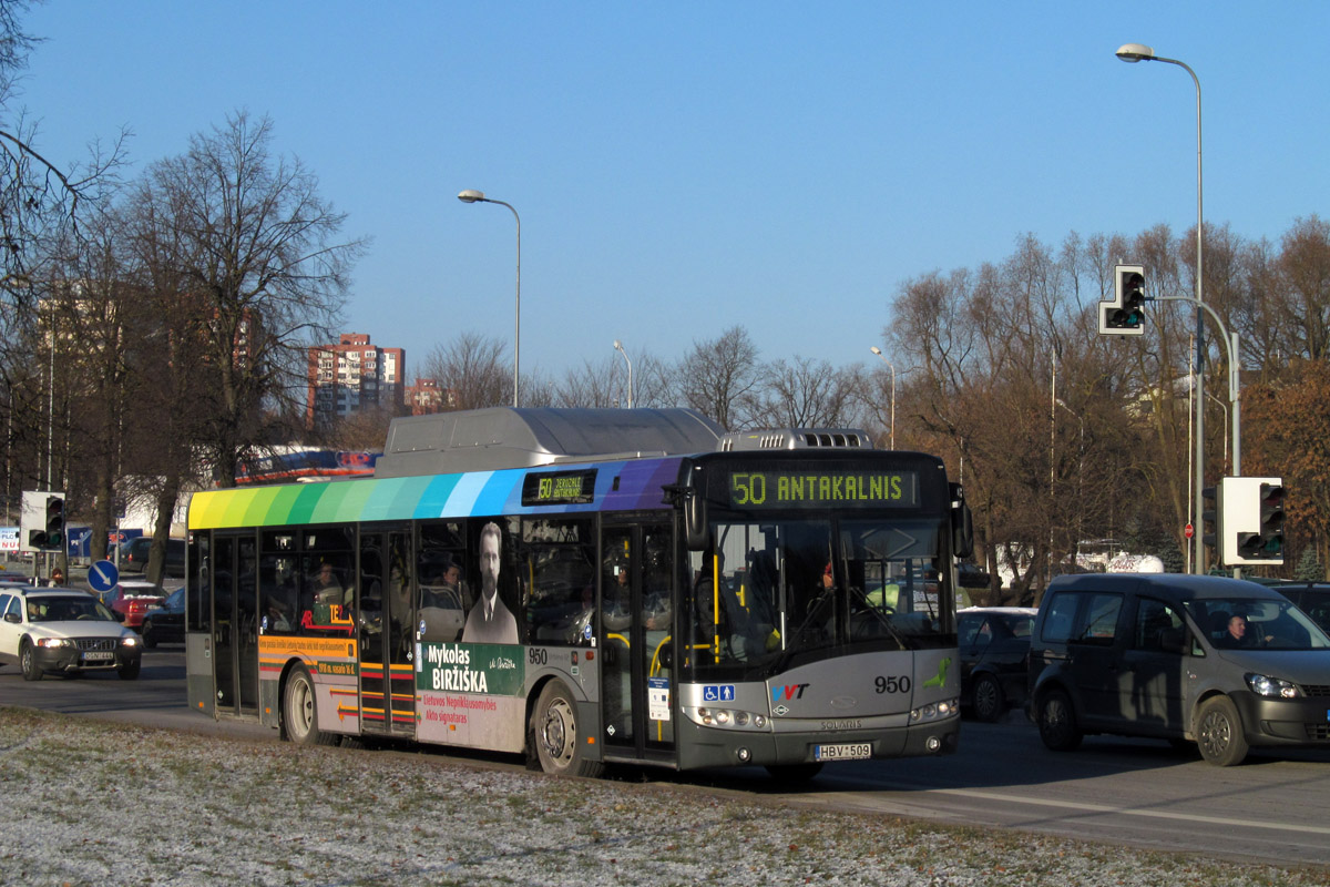 Литва, Solaris Urbino III 12 CNG № 950