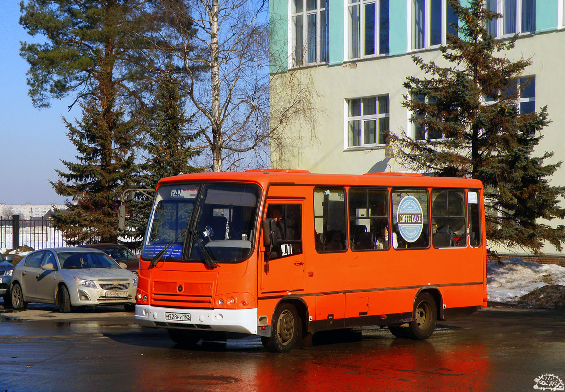 Нижегородская область, ПАЗ-320302-08 № М 728 ЕУ 152