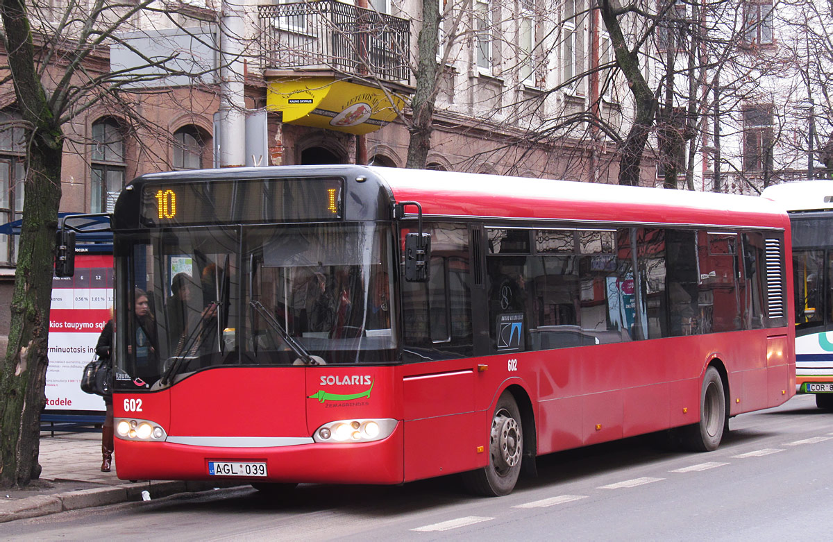 Литва, Solaris Urbino II 12 № 602