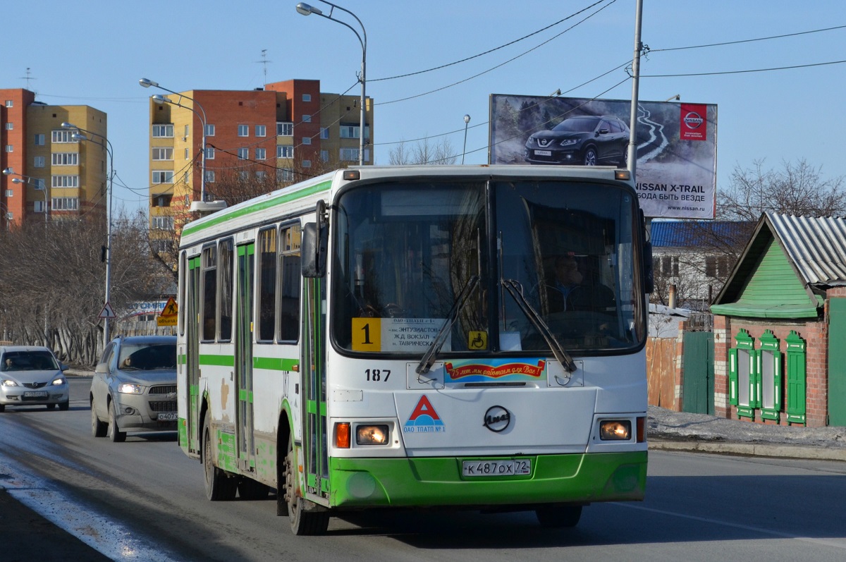 Тюменская область, ЛиАЗ-5293.00 № 187