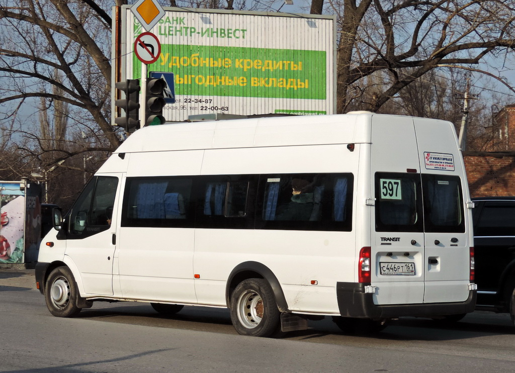 Ростовская область, Нижегородец-222702 (Ford Transit) № С 446 РТ 161