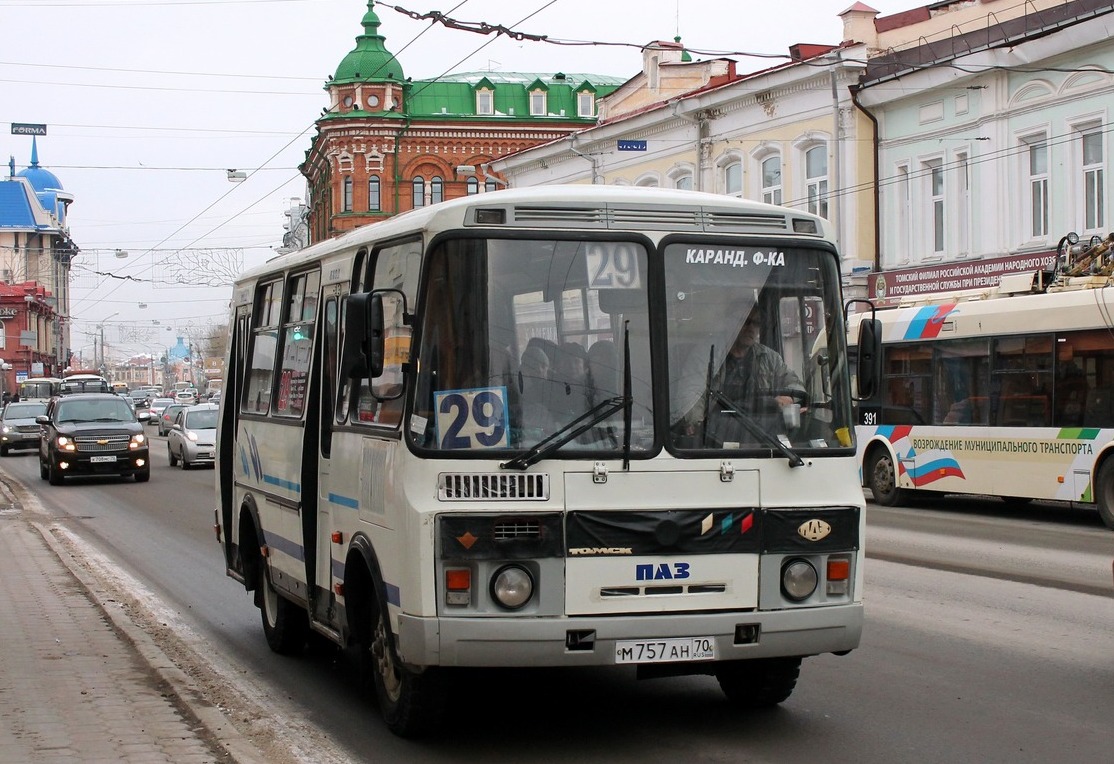 Томская область, ПАЗ-32054 № М 757 АН 70