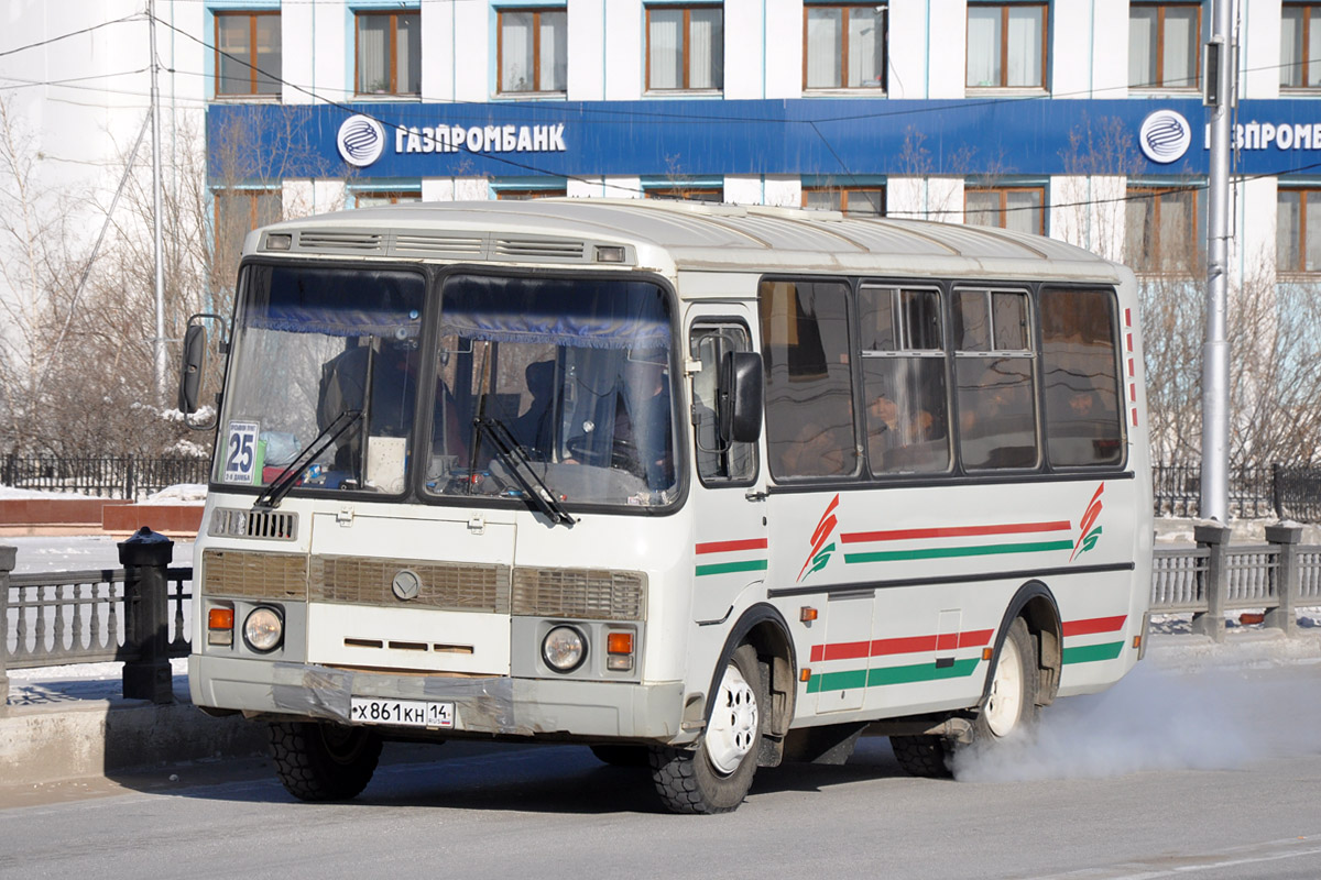 Sakha (Yakutia), PAZ-32054 # Х 861 КН 14