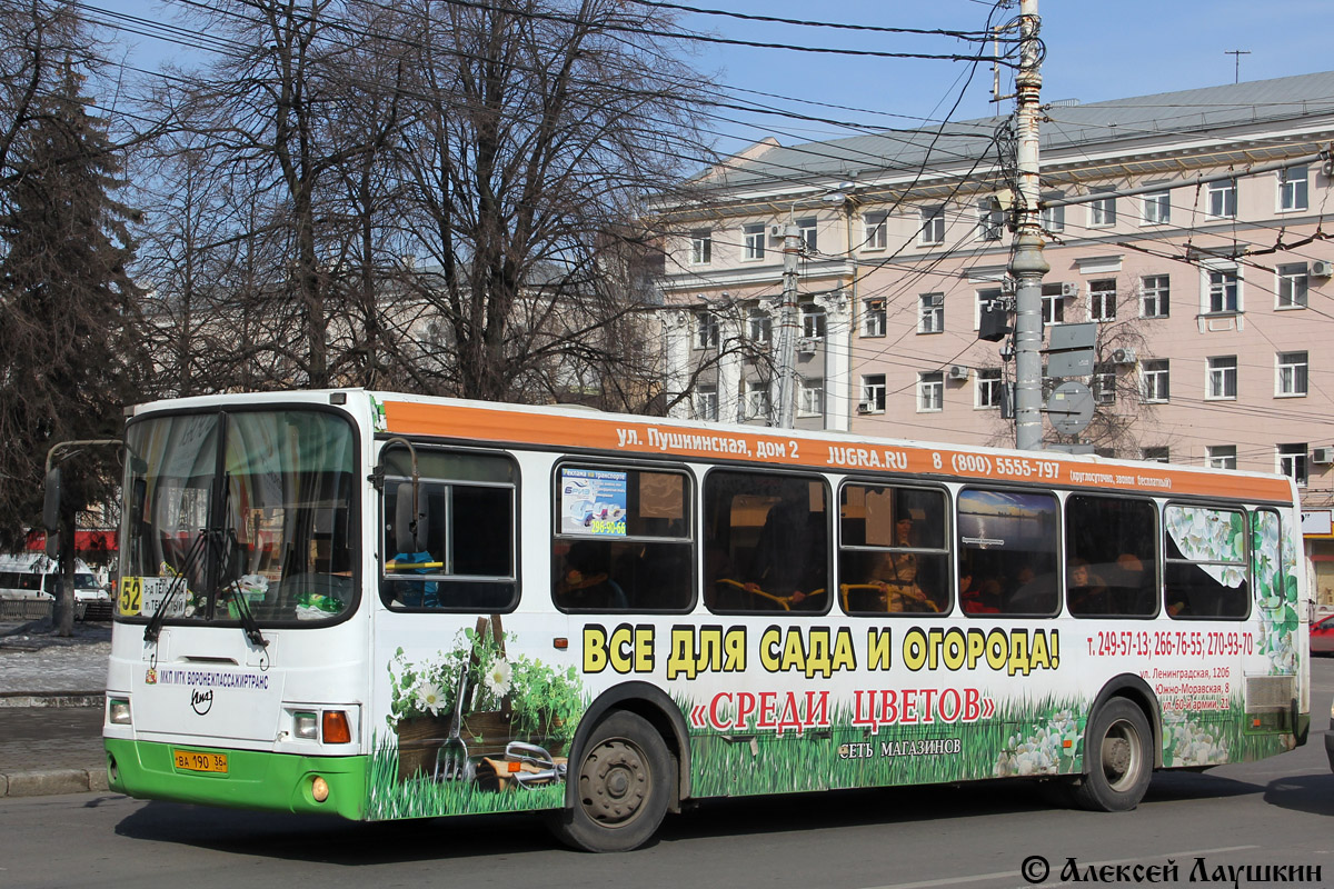 Воронежская область, ЛиАЗ-5256.26 № ВА 190 36