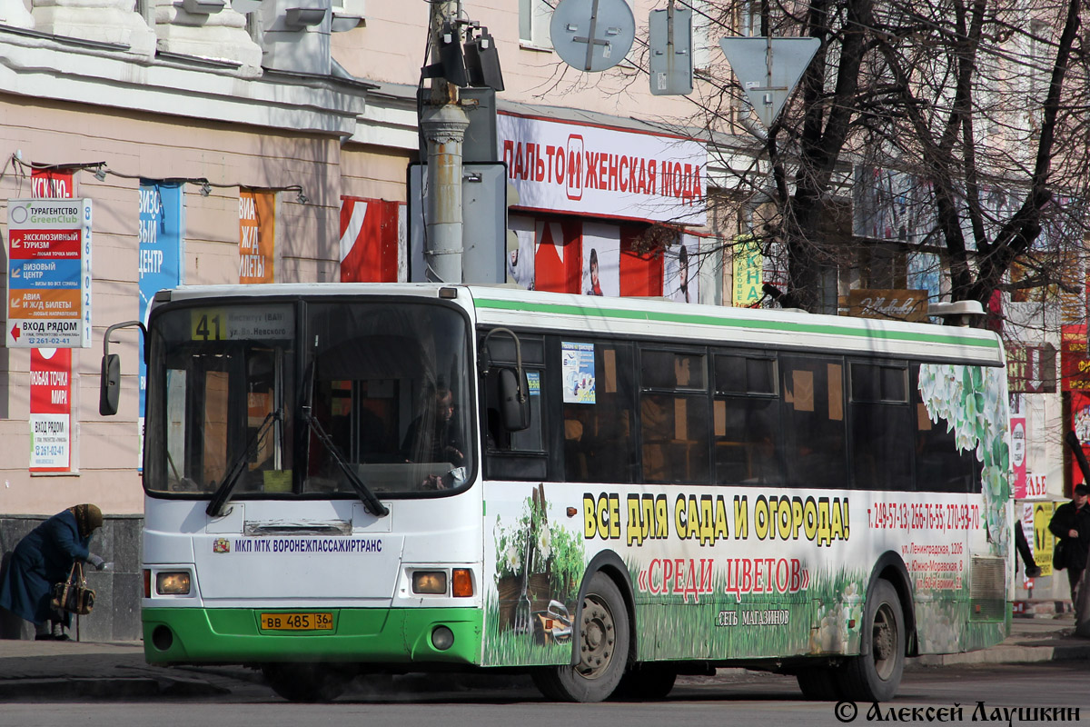 Воронежская область, ЛиАЗ-5256.36 № ВВ 485 36