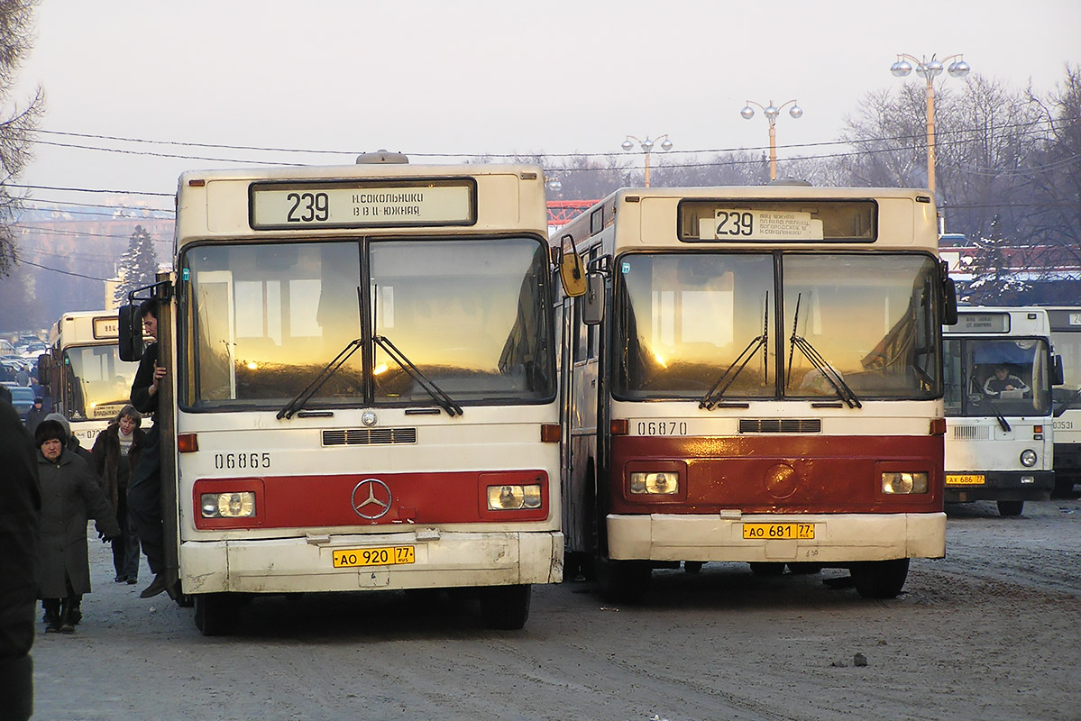 Москва, Mercedes-Benz O325 № 06865