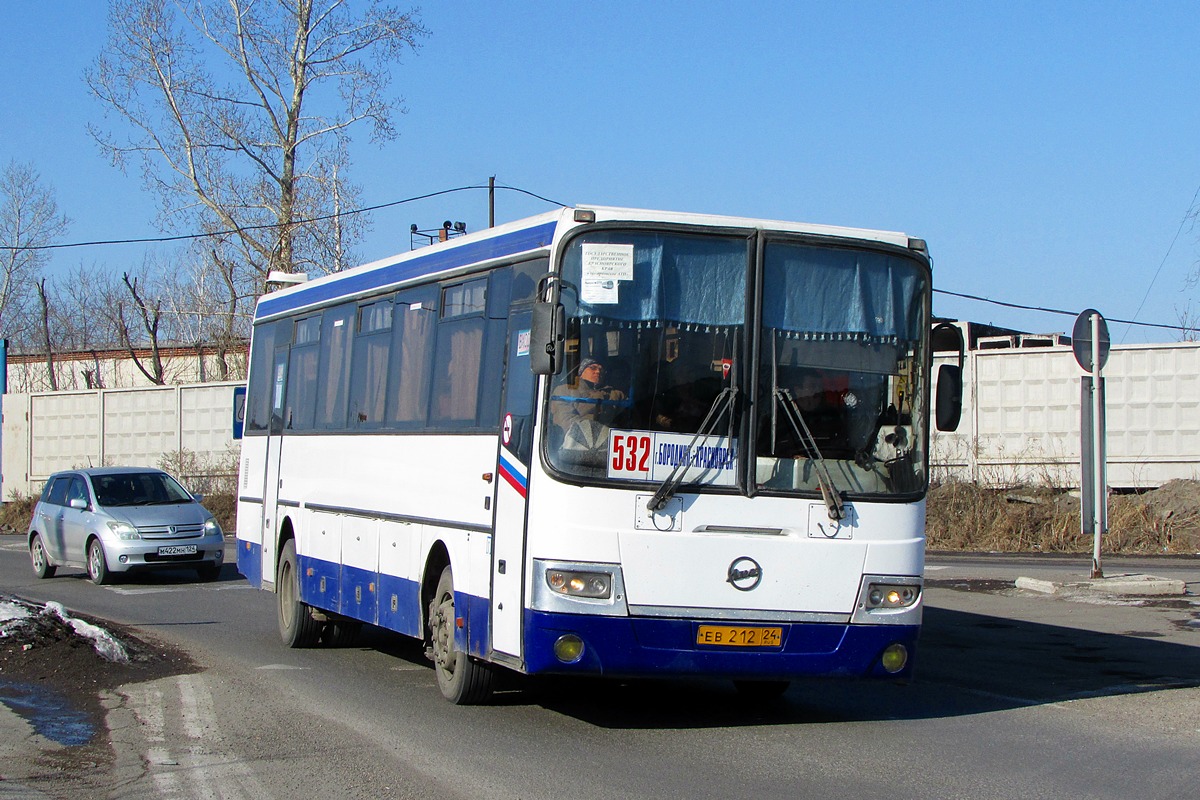 Красноярский край, ЛиАЗ-5256.23-01 (ГолАЗ) № ЕВ 212 24