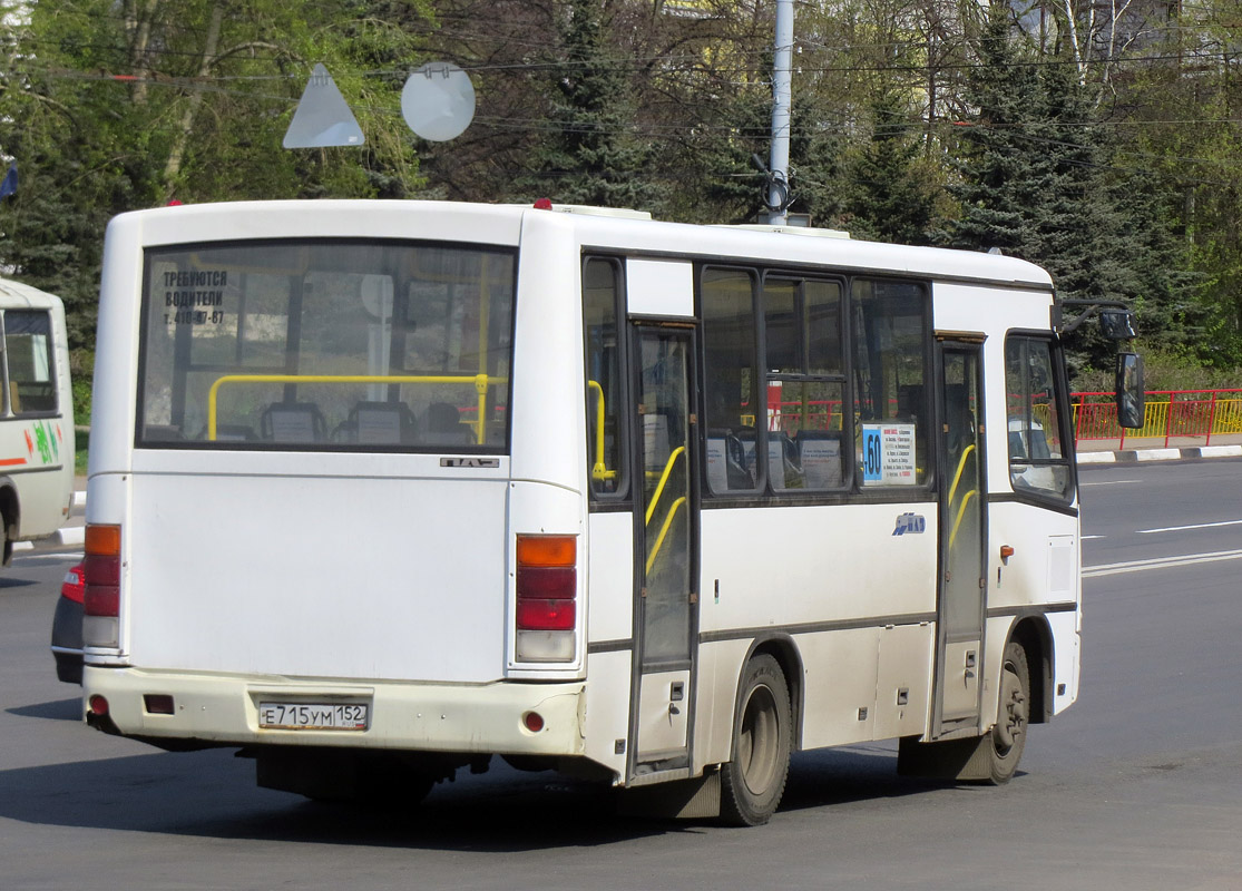 Нижегородская область, ПАЗ-320402-05 № Е 715 УМ 152