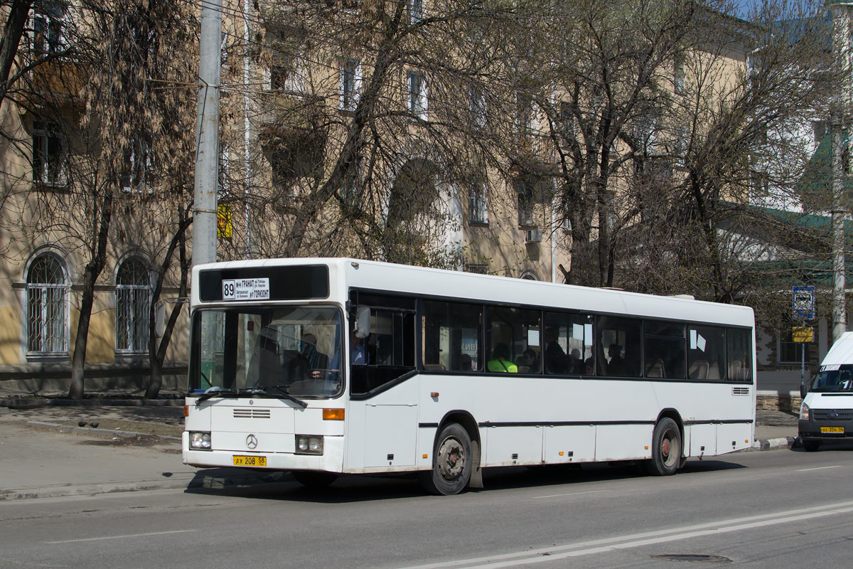 Пензенская область, Mercedes-Benz O405N № АХ 208 58