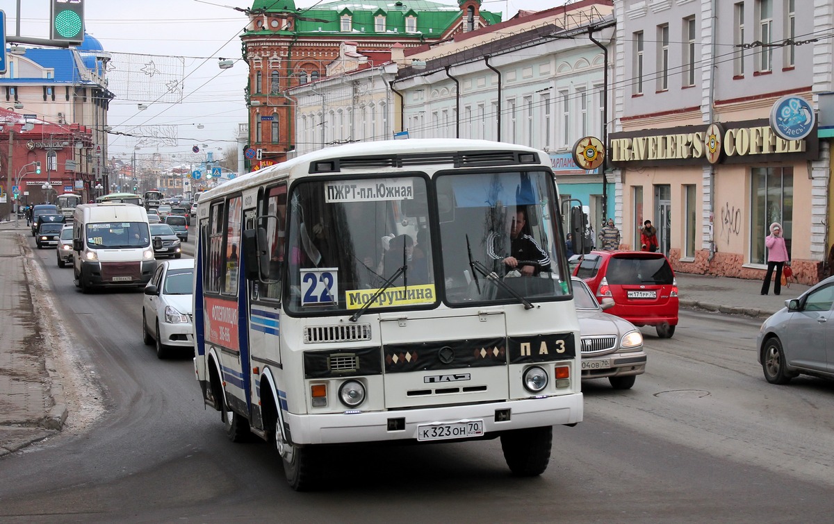 Томская область, ПАЗ-32051-110 № К 323 ОН 70