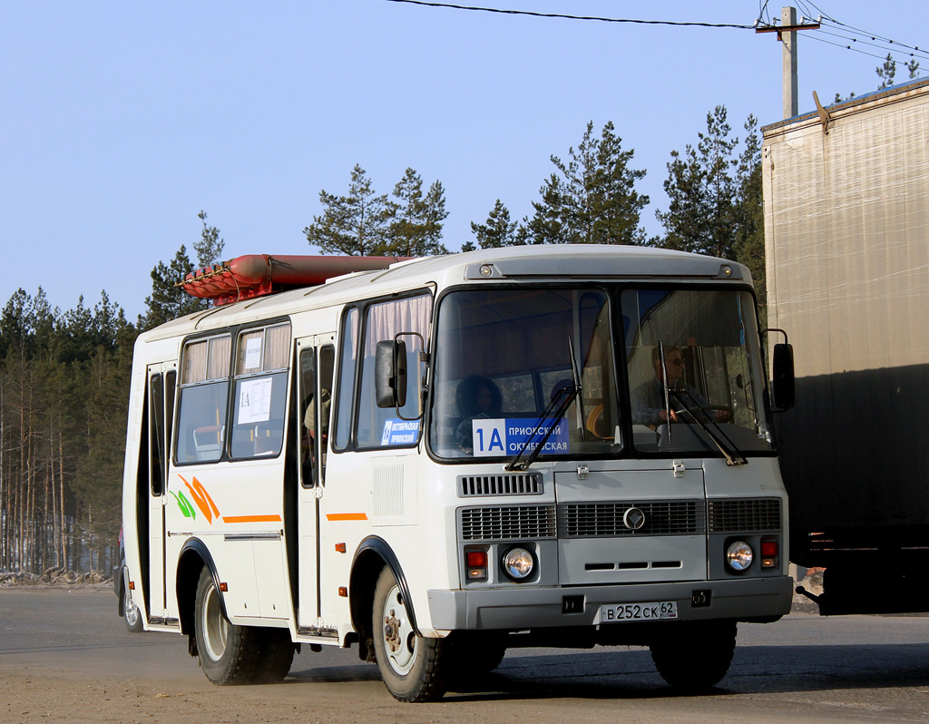 Рязанская область, ПАЗ-32054 № В 252 СК 62