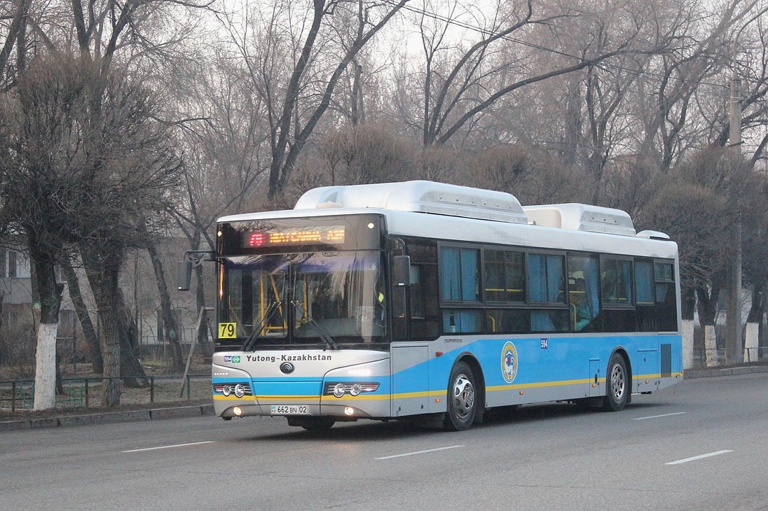 Алматы, Yutong ZK6118HGA № 594