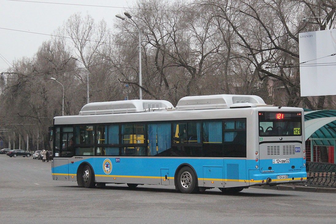 Алматы, Yutong ZK6118HGA № 511