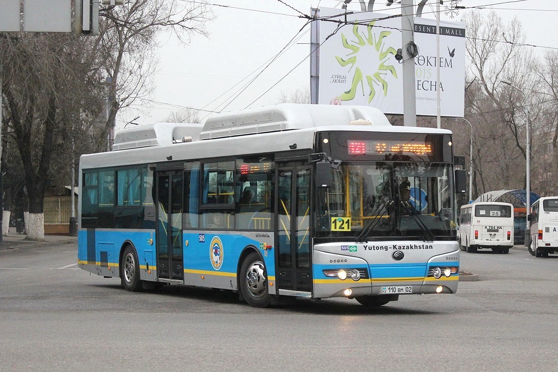 Алматы, Yutong ZK6118HGA № 505