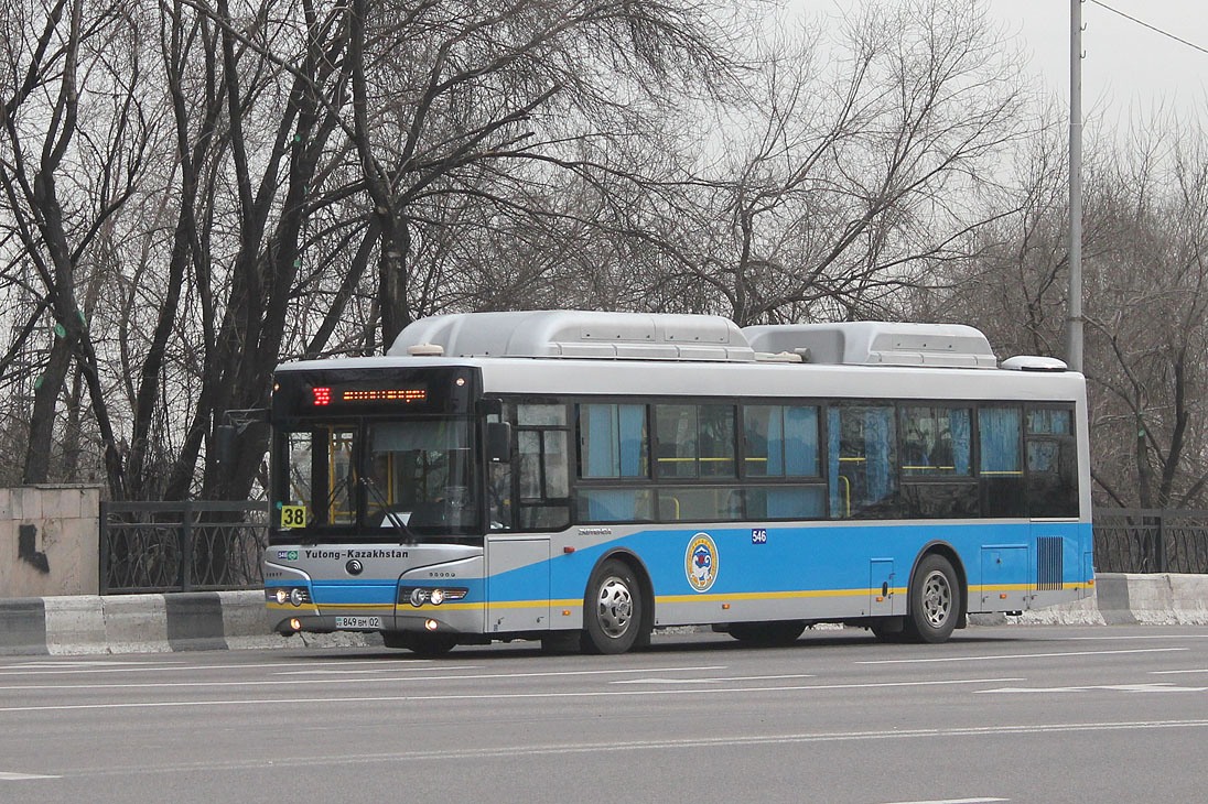 Алматы, Yutong ZK6118HGA № 546