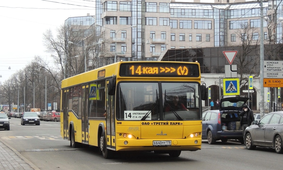 Санкт-Петербург, МАЗ-103.485 № В 640 РР 178