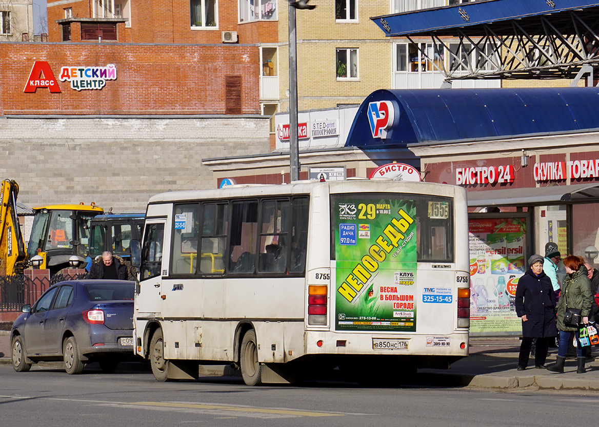 Санкт-Петербург, ПАЗ-320402-05 № 8755