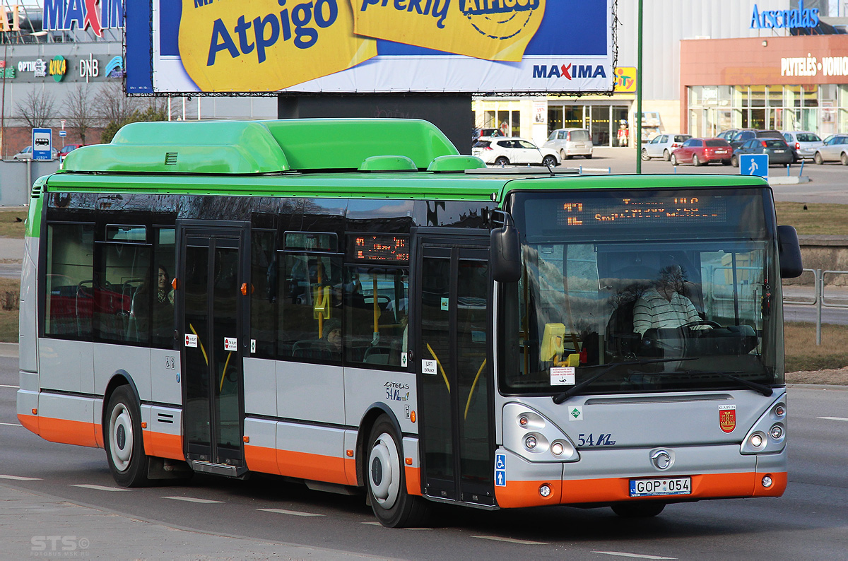 Литва, Irisbus Citelis 12M CNG № 54