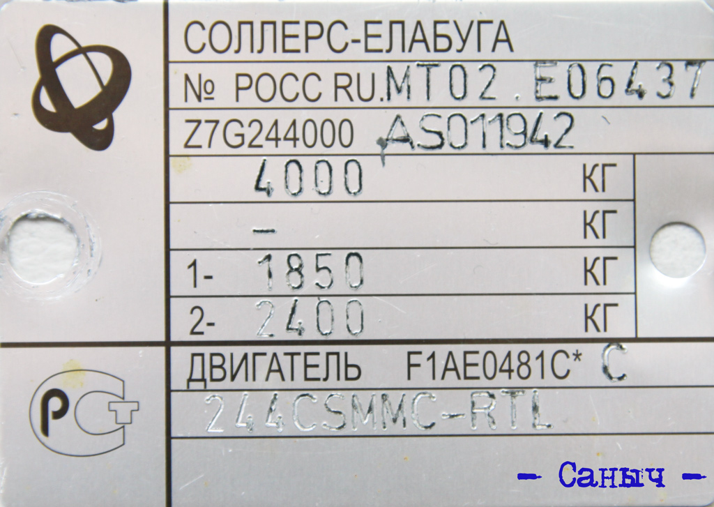 Москва, FIAT Ducato 244 CSMMC-RLL, -RTL № 02366