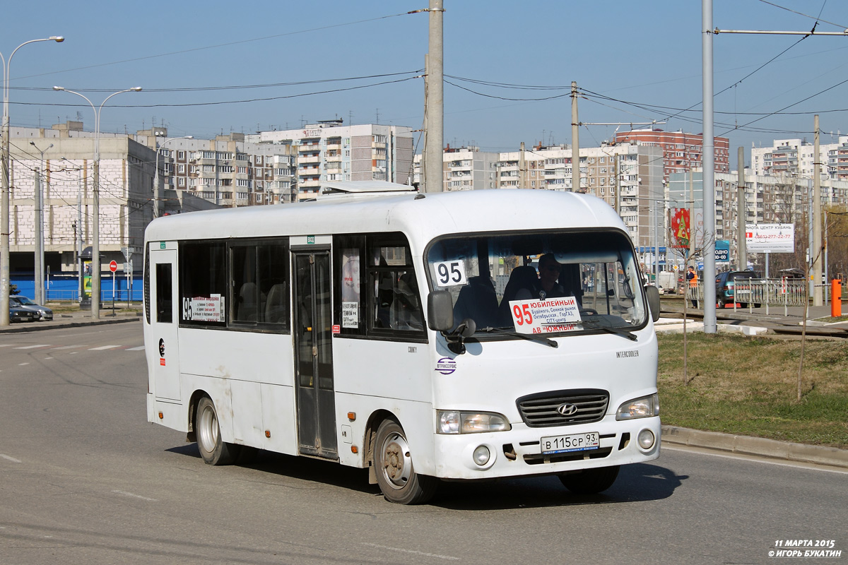 Краснодарский край, Hyundai County LWB C11 (ТагАЗ) № В 115 СР 93