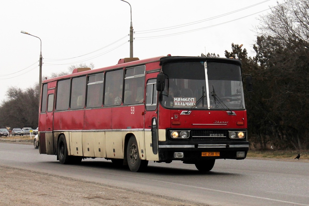 Кабардино-Балкария, Ikarus 250.59 № 59