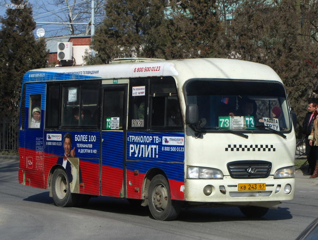 Ростовская область, Hyundai County SWB C08 (РЗГА) № 002002