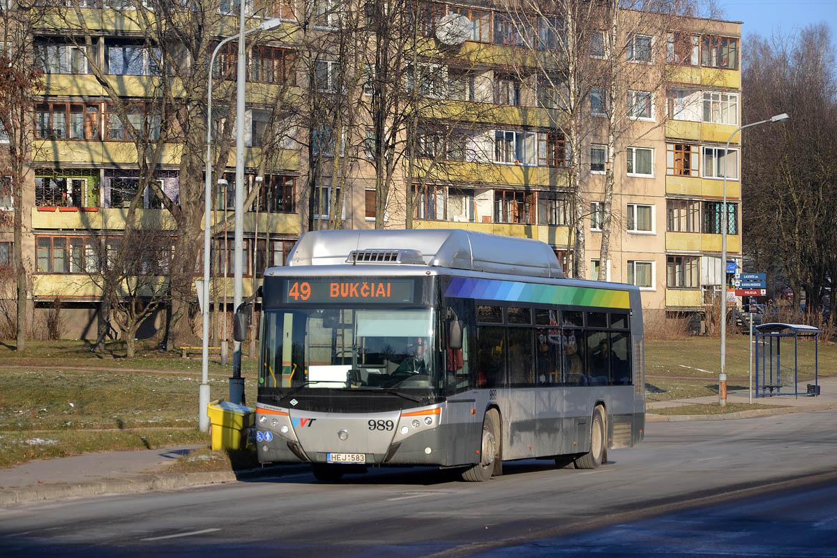 Литва, Castrosua CS.40 City Versus GNC 12 № 989