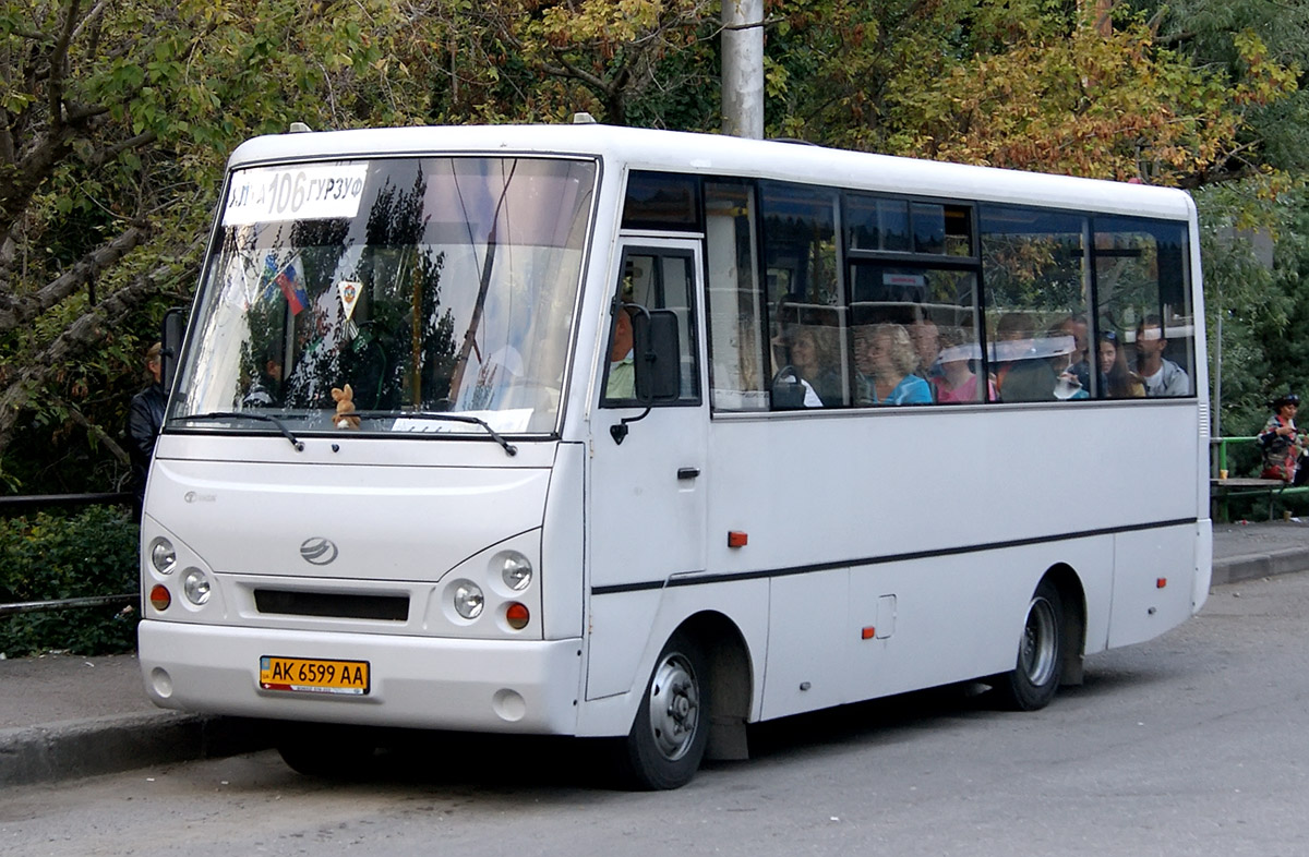 Республика Крым, I-VAN A07A1 № AK 6599 AA