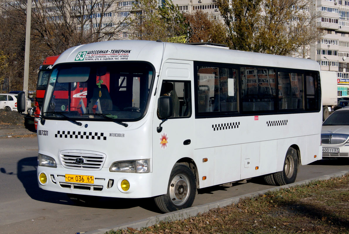 Ростовская область, Hyundai County LWB C09 (ТагАЗ) № 007331