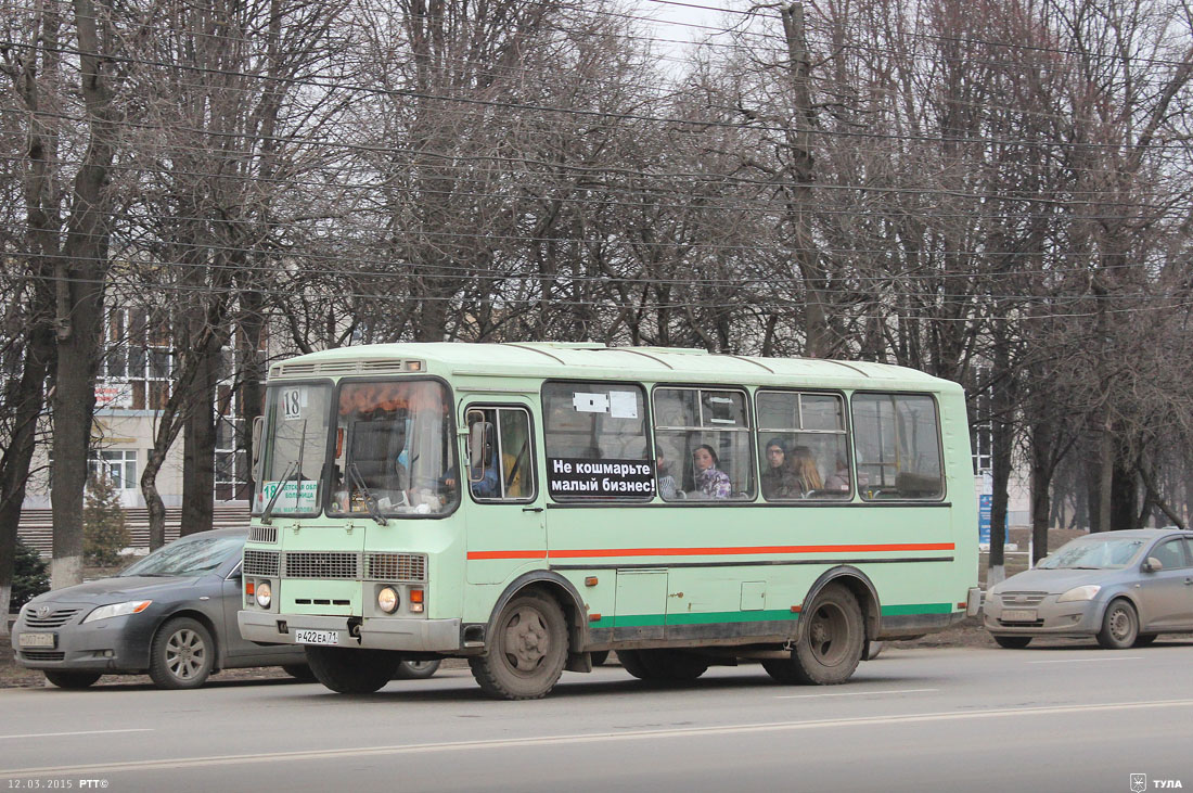 Тульская область, ПАЗ-32054 № Р 422 ЕА 71