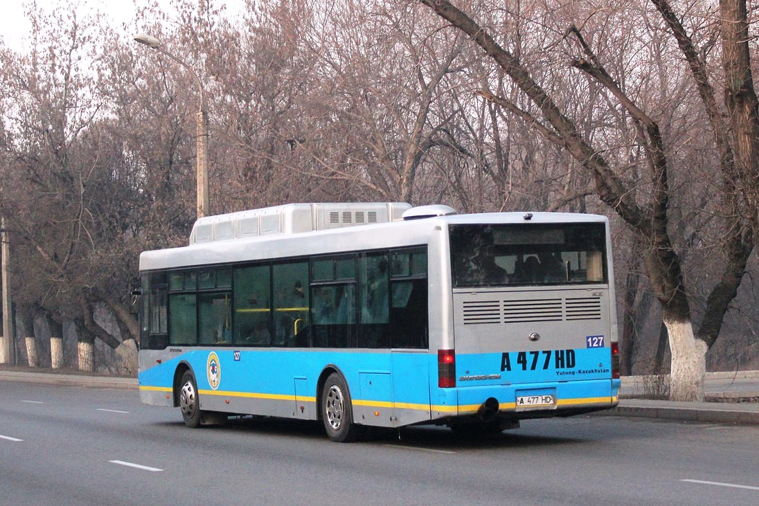 Алматы, Yutong ZK6120HGM № 127