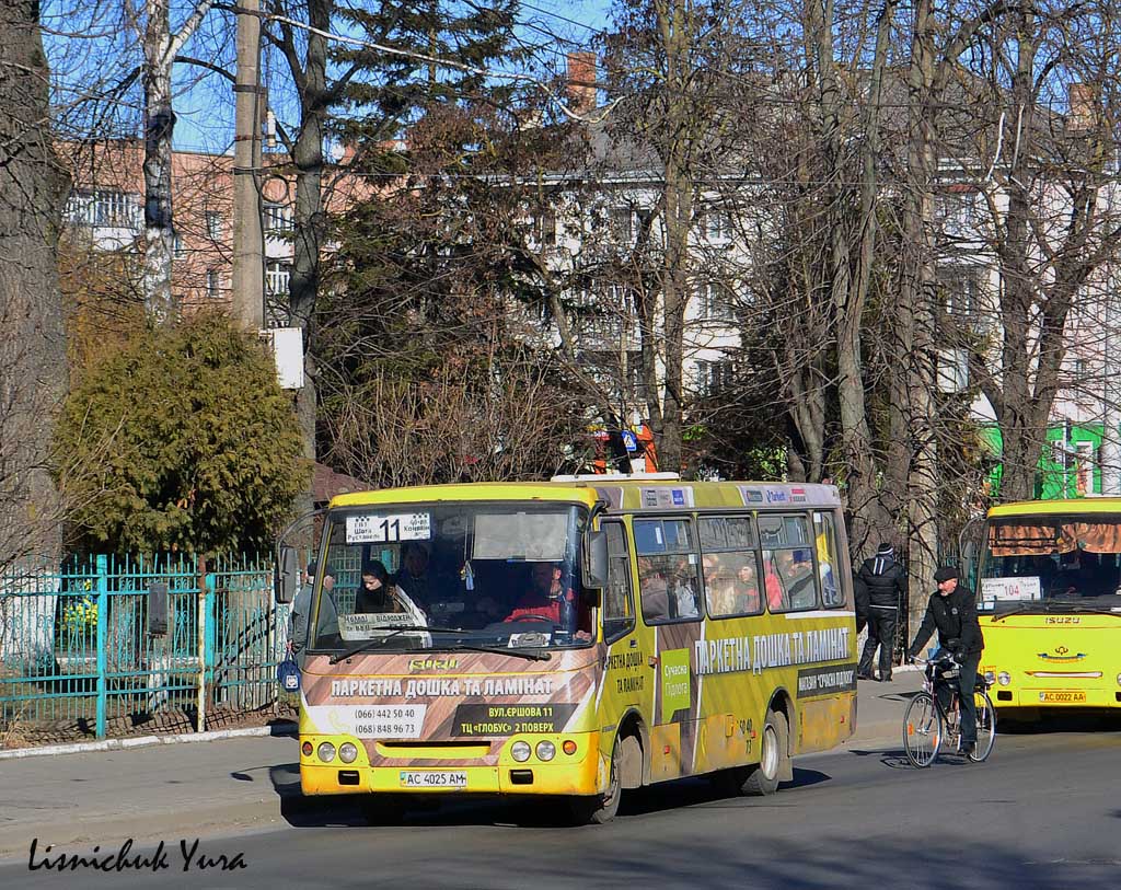 Волынская область, Богдан А09202 № AC 4025 AM