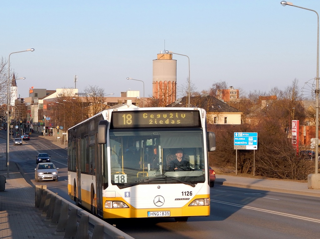 Литва, Mercedes-Benz O530 Citaro № 1126