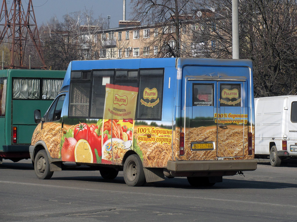 Полтавская область, Рута СПВ-17 № BI 3347 AA