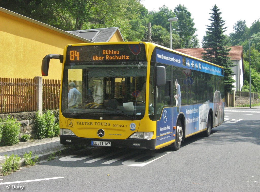 Саксония, Mercedes-Benz O530K Citaro K № 900 184-1