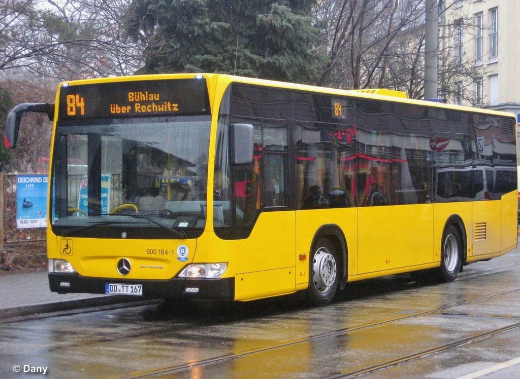 Саксония, Mercedes-Benz O530K Citaro K № 900 184-1