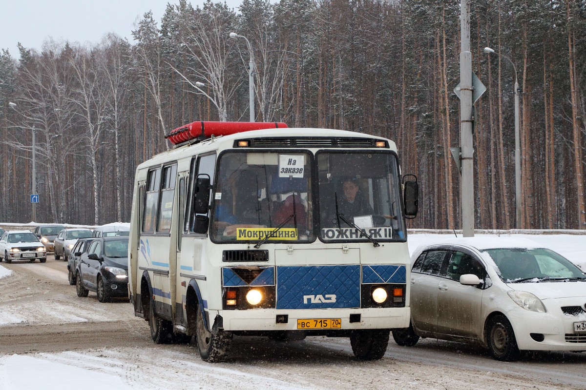 Томская область, ПАЗ-32054 № ВС 715 70