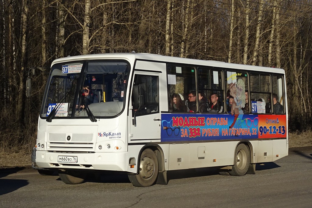 Ярославская область, ПАЗ-320402-05 № М 660 ВО 76