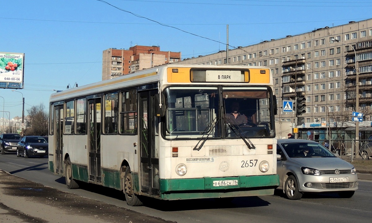 Санкт-Петербург, ЛиАЗ-5256.25 № 2657