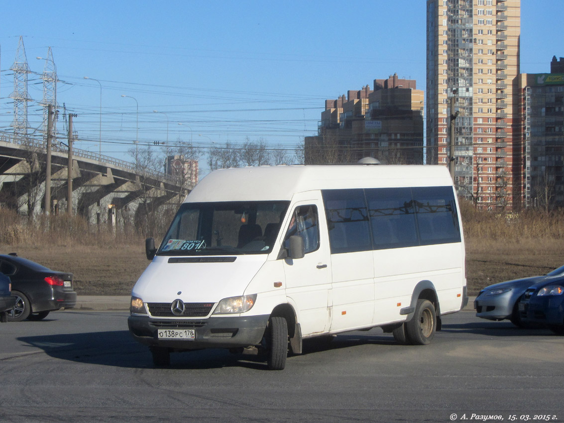 Санкт-Петербург, 904.663 (Mercedes-Benz Sprinter 413CDI) № О 138 РС 178