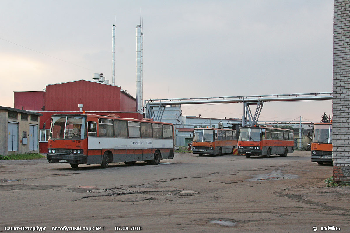 Санкт-Петербург — Автобусные парки и стоянки