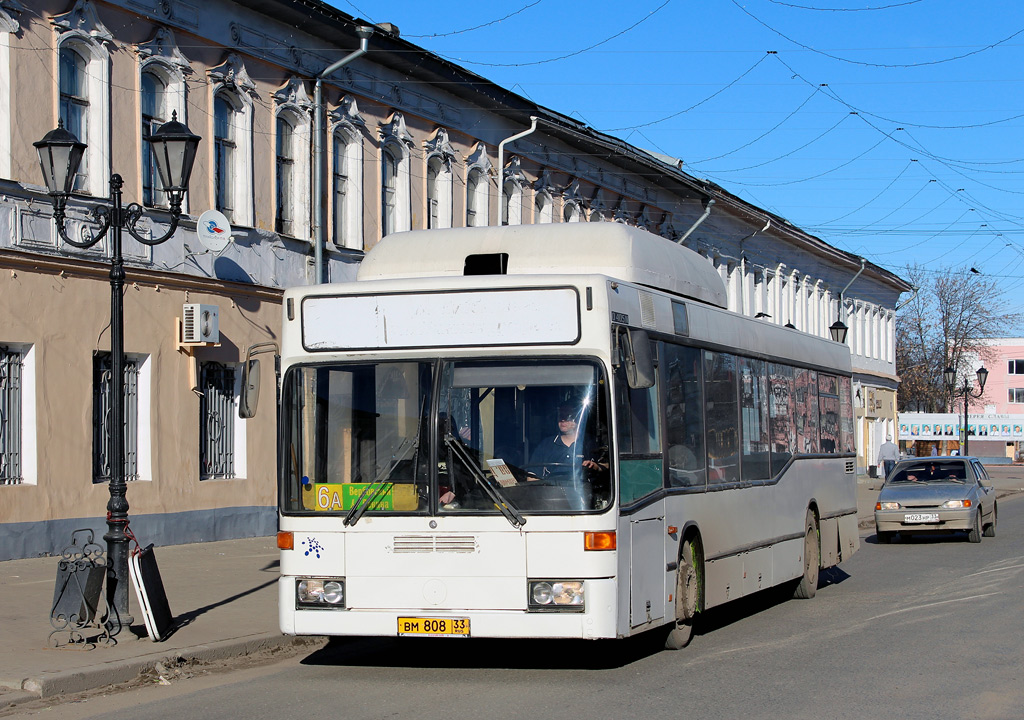 Vladimir region, Mercedes-Benz O405N2 CNG № ВМ 808 33