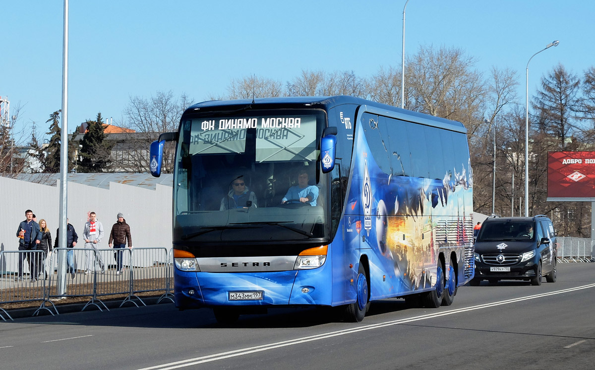 Москва, Setra S417HDH facelift № М 343 ММ 197