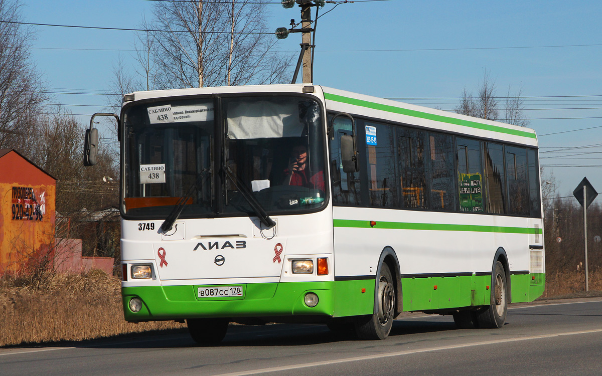 Saint Petersburg, LiAZ-5256.60 # 3749