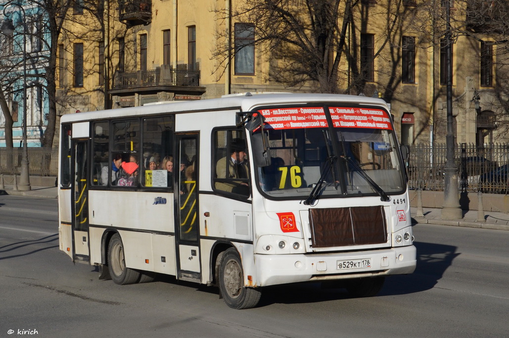 Санкт-Петербург, ПАЗ-320402-05 № n491