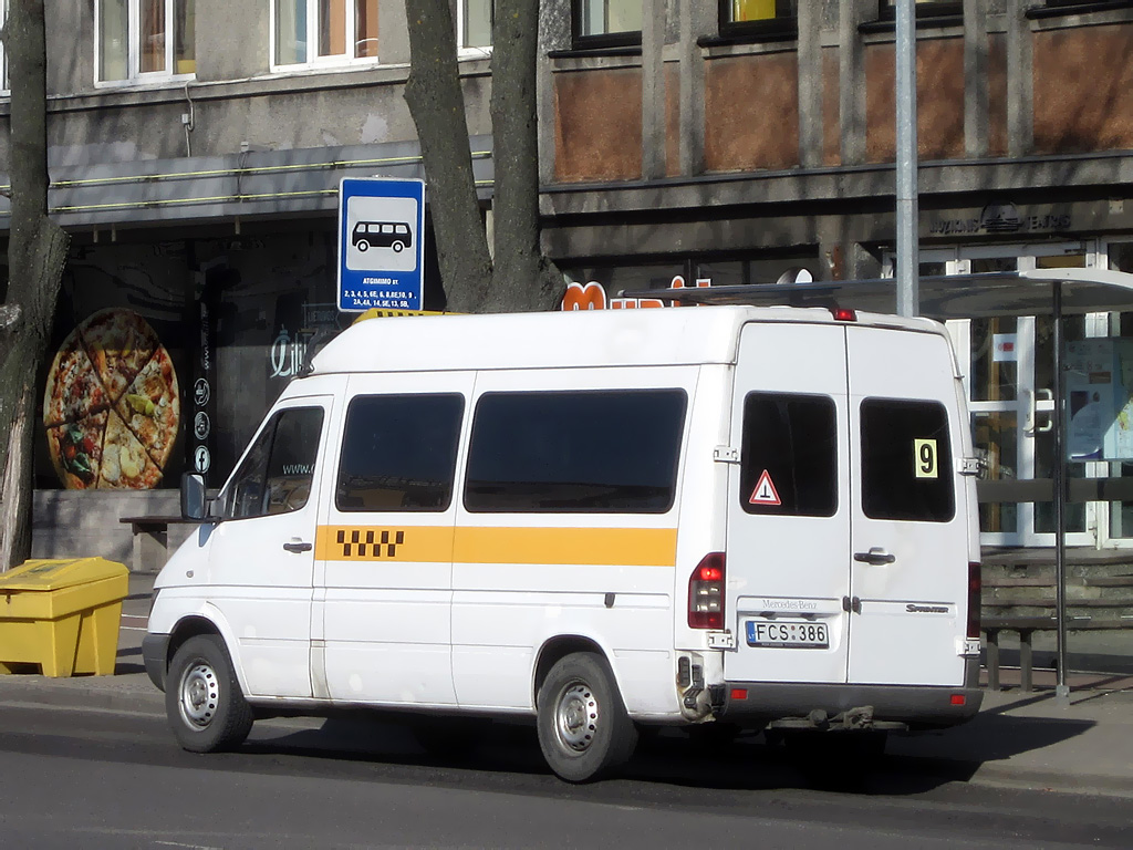 Литва, Mercedes-Benz Sprinter W903 313CDI № FCS 386