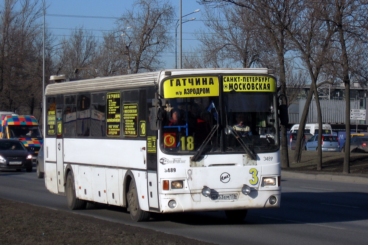 Ленинградская область, ЛиАЗ-5256.58 № 3489