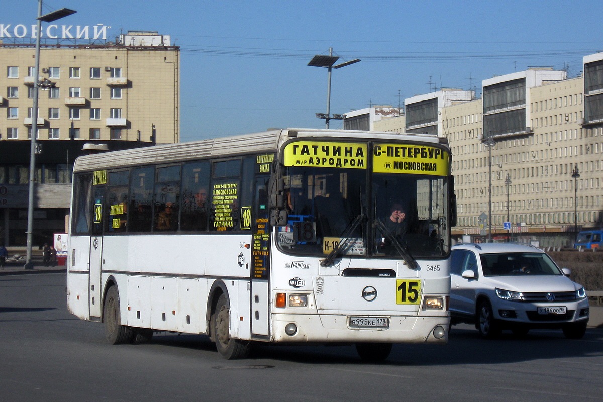 Ленинградская область, ЛиАЗ-5256.58 № 3465